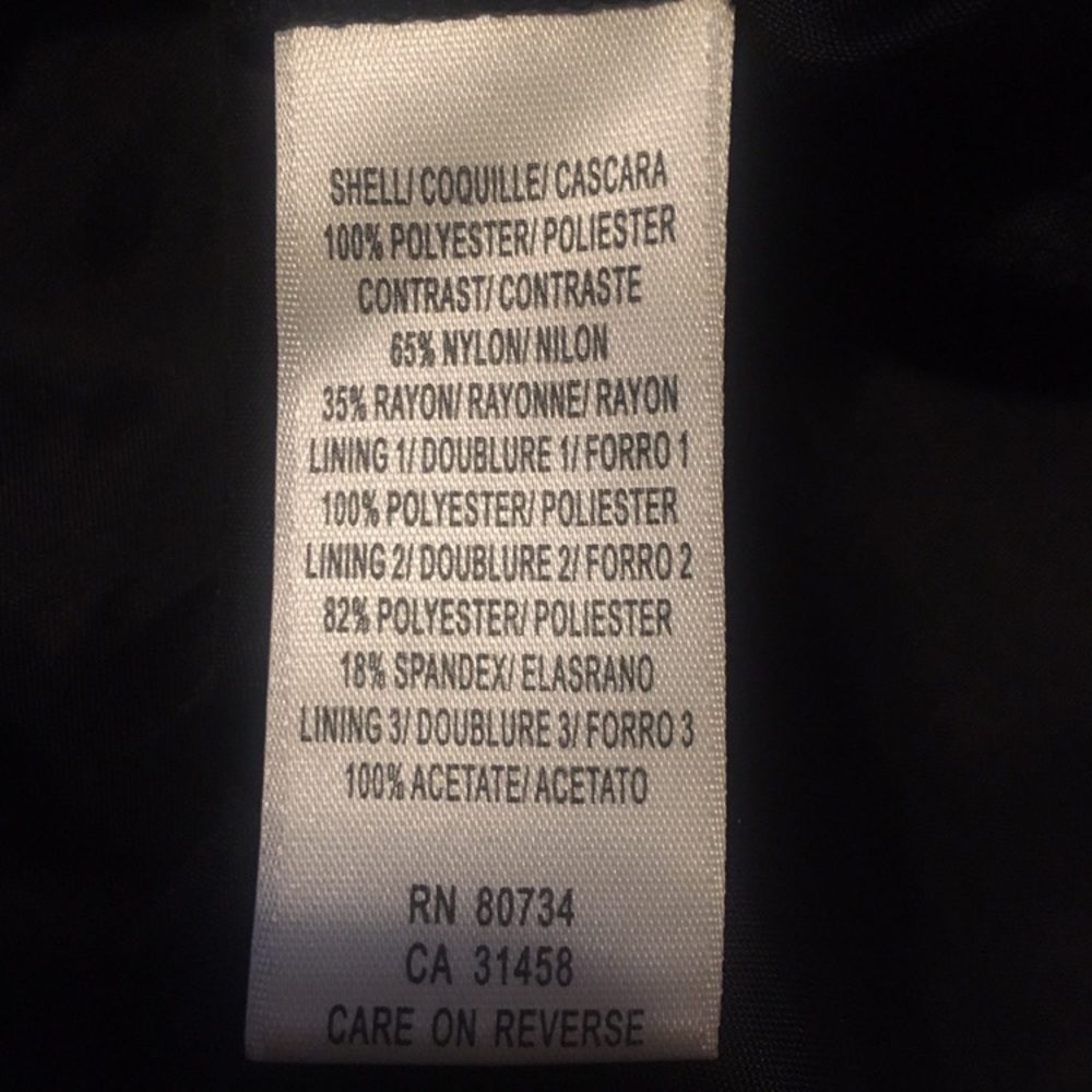 BCBG MAX AZRIA lace dress size 2P - Picture 8 of 8
